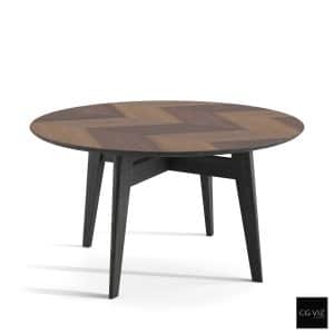 Rendered Preview of Calligaris Abrey Table 3D Model