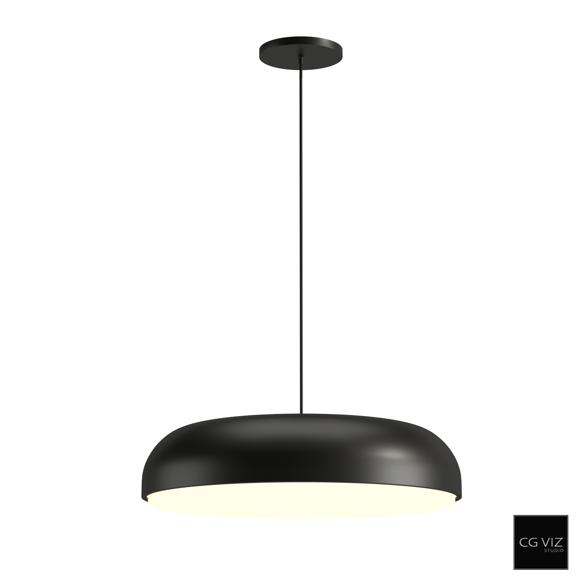 Rendered Preview of Circa Kosa 18 Pendant 3D Model