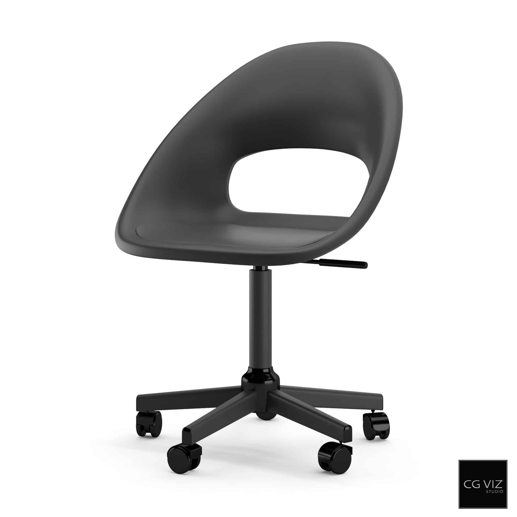 Rendered Preview of Ikea Eldberget Chair 3D Model