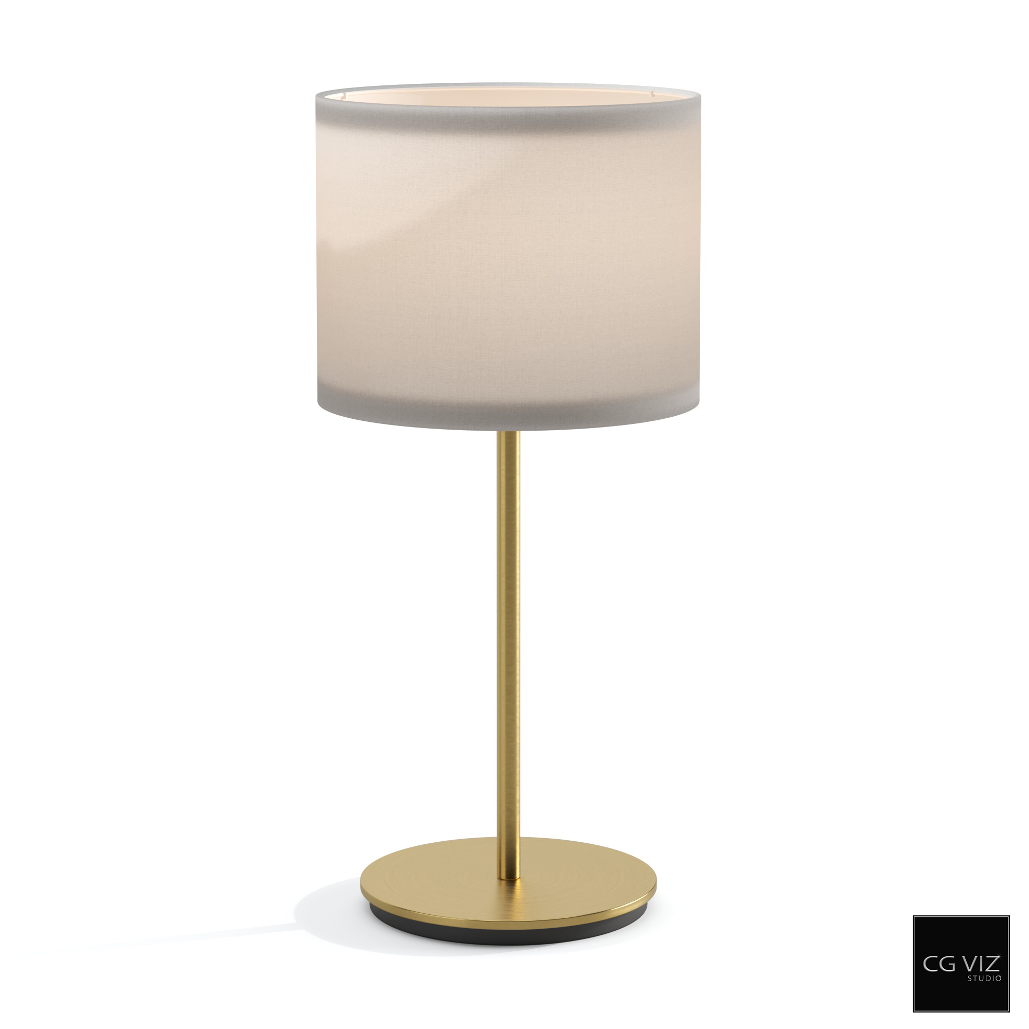 Rendered Preview of Ikea Ringsta/Skaftet Table Lamp 3D Model