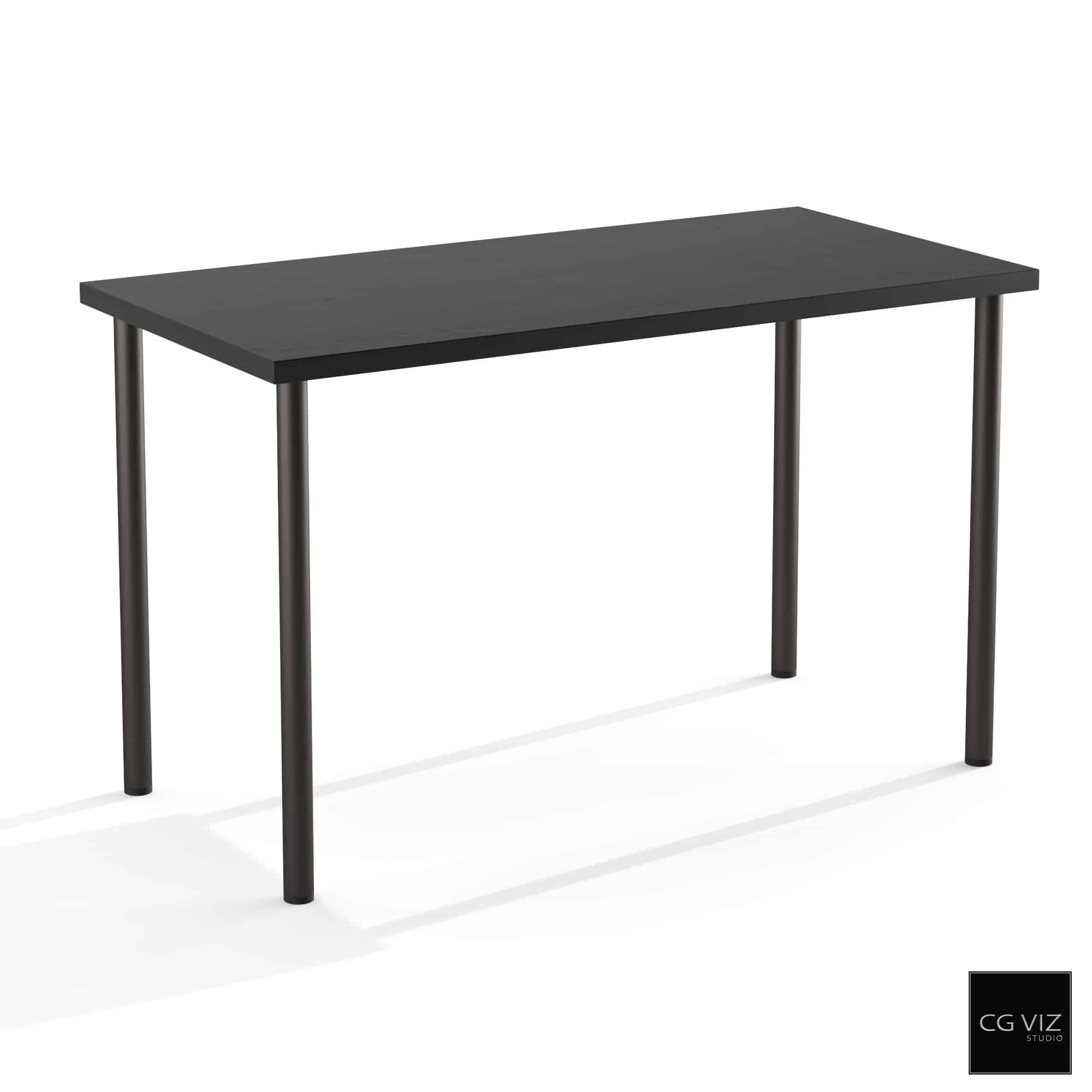 Rendered Preview of Ikea Lagkapten/Adils Table 3D Model