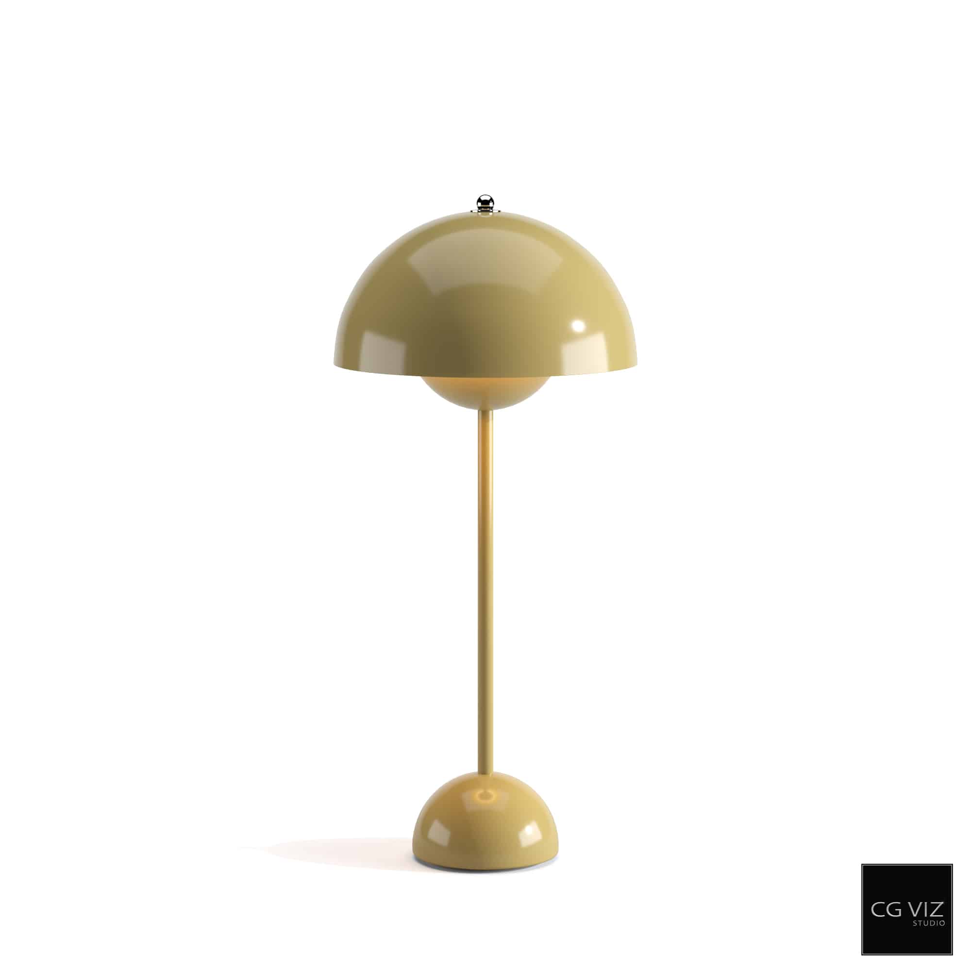 Rendered Preview of & Tradition Flower Pot Table Lamp 3D Model